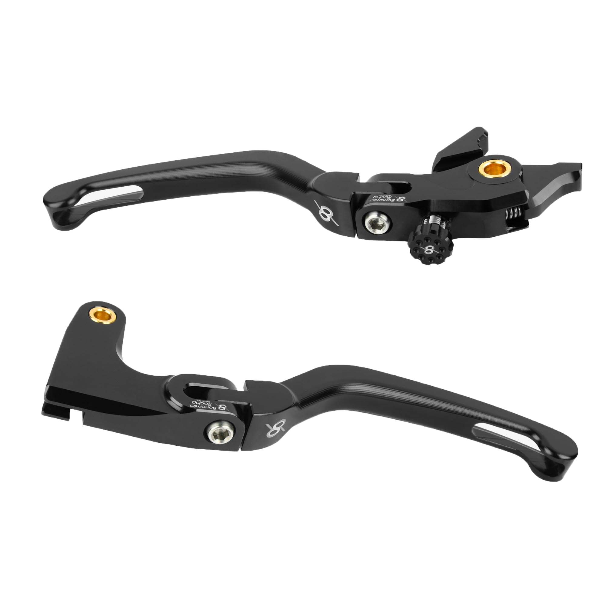 Bonamici Racing Aluminium Brake and Clutch Lever Kit for the Triumph Street Triple 765 R 2023-2024 Bonamici Racing Aluminium Brake and Clutch Lever Kit for the Triumph Street Triple 765 R 2023-2024